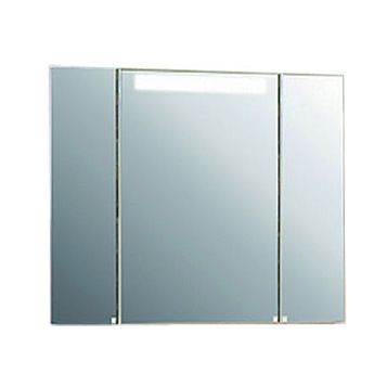 АКВАТОН. Зеркало со шкафом &quot;Мадрид 100&quot; 1116-2 SV со светильником LLA 8W 390