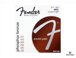 Струны для гитары FENDER STRINGS NEW ACOUSTIC 60CL купить в интернет магазине domstereo.ru