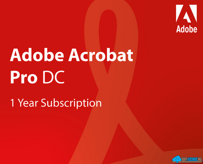 Adobe Acrobat Pro DC 2025 - подписка на 1 год