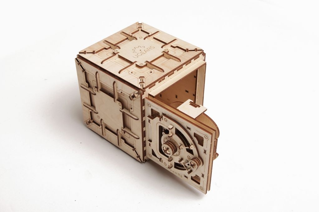 МЕХАНИЧЕСКИЙ ДЕРЕВЯННЫЙ КОНСТРУКТОР СЕЙФ UGEARS. Купить, оптом ...