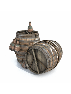 бочки Бочки Pirate Props