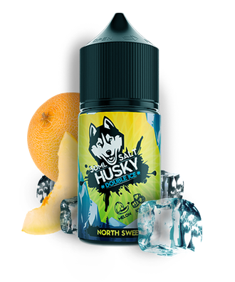 HUSKY DOUBLE ICE SALT (20 MG) 30ml - NORTH SWEET (ЛЕДЯНАЯ МЕДОВАЯ ДЫНЯ)