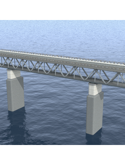 мосты Мост через реку bridge 2