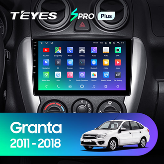 Teyes SPRO Plus 9&quot; для LADA Granta 2011-2018