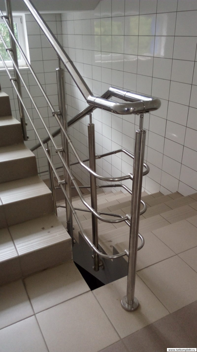 лестничные ограждения из нержавеющей стали