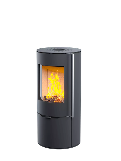 Печь-Камин R1 с круглой задней стенкой