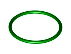 Rubber Belt Medium Round Cross Section - Approx. 3 x 3, Green (x37 / 4125332)