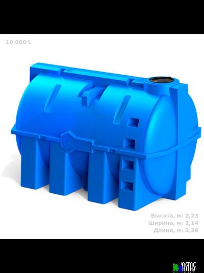 Горизонтальная емкость G 10000 литров