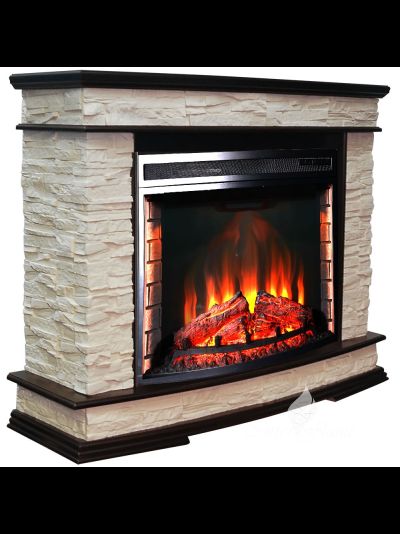 Каминокомплект ПАМИР 28 с очагом Panoramic 28