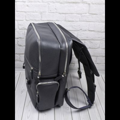 Кожаный рюкзак Santerno Premium iron grey (арт. 3007-55)