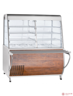 Прилавок-витрина Abat ПВВ(Н)-70Т-С-01-НШ