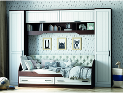 Композиция Детской Венеция-1 Венге/Белое дерево