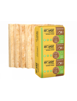 Изовер Теплые Стены Плита 50*610*1170 мм., 0,5 м3/10 м2