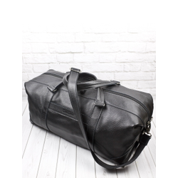 Кожаная дорожная сумка Avellino black (арт. 4039-01)