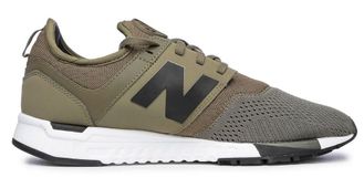 New Balance 247 Зеленые с белым (41-44) Арт. 326F-A