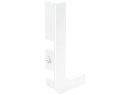 GOLA Заглушка контурная для профиля L для нижней базы, Белый глянец (пара)  GA0040.VS000.WHGPC.FX    ARISTO