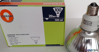 Osram Duluxstar PAR38 20w 827 E27