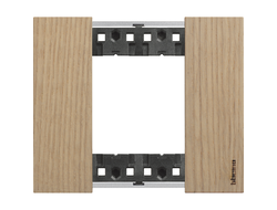 Bticino KA4802LM, Рамка 2 модуля, ROVERE (ДУБ), Living Now