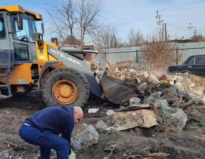 Услуги фронтального погрузчика