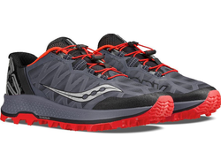 Кроссовки Saucony KOA ST Grey/Black/Red S20391-35  (Размеры: 7; 7,5; 8; 8,5; 9; 9,5; 10; 11)