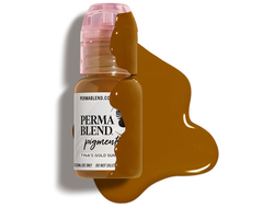 (УЦЕНКА) "Tina's Gold Sunrise" - Пигмент для татуажа Perma Blend (США)