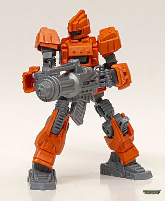 Техноробот "Командор" (ВМ_14) оранжевый+серый полистирол