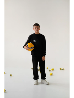 СВИТШОТ Volleylife размер (с 50-56) черный/ графит