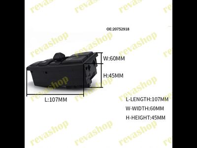 Блок кнопок стеклоподъемников Volvo FH FM 20752918