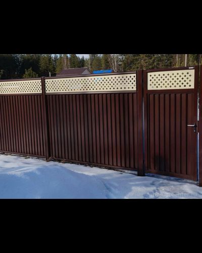 Металлический забор GrandLine