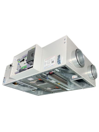 VMPVU-E-RR-500-3.0/1-1 КОМПАКТНАЯ ПРИТОЧНО-ВЫТЯЖНАЯ УСТАНОВКА С РОТОРНЫМ РЕКУПЕРАТОРОМ 500 м3/ч, 3,0 kW/230VAC