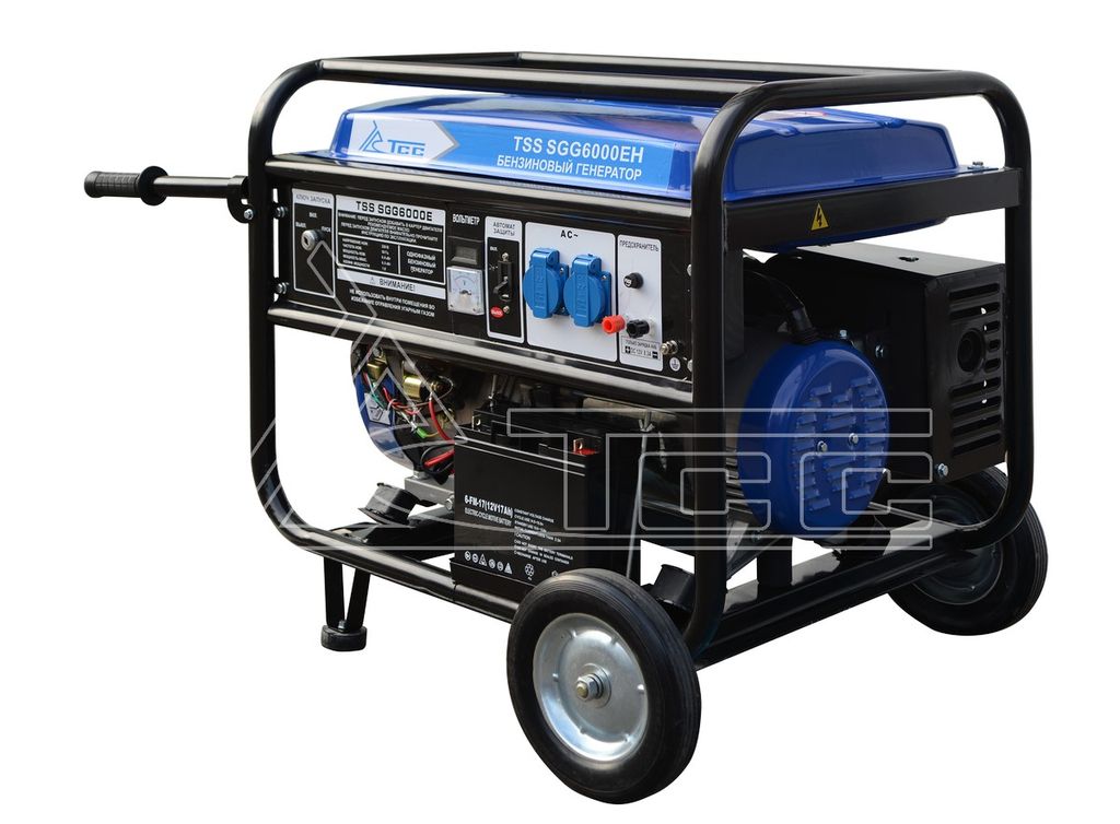 Купить ТСС SGG 6000 EH по цене производителя - генератор бензиновый TSS .