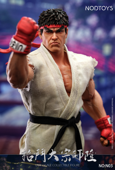 ПРЕДЗАКАЗ - Рю (серия Street Fighter) - Коллекционная фигурка 1/6 Fighting Grandmaster Ryu (NOD-N03) - NODTOYS ?ЦЕНА: 24500 РУБ.?