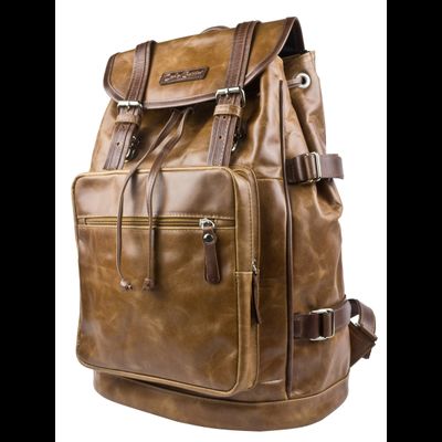 Кожаный рюкзак Volturno cognac/brown (арт. 3004-03)