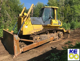 Стекло правое двери закаленное KOMATSU D65E