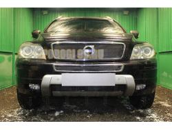 Защита радиатора Volvo XC90 2006-2014 black низ PREMIUM