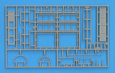 Сборная модель: (MiniArt 35519) Разрушенный городской дом