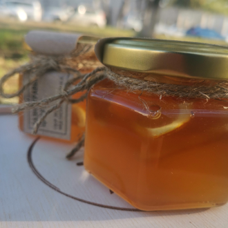 Мёд Приморский с дегедрированным апельсином 100 мл