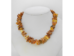 Лечебные бусы из необработанного янтаря 02789 45 см