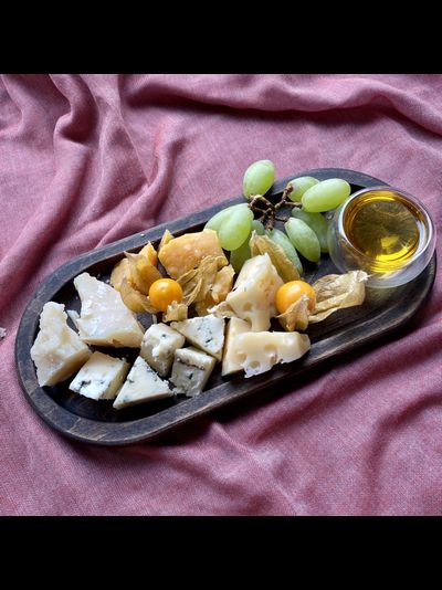 тарелка из бука для закусок