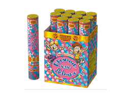 Пневмохлопушка для гендер пати (внутри круглое конфетти)