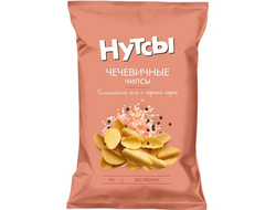 Чечевичные чипсы "Гималайская соль и чёрный перец", 50г (Нутсы)