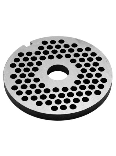 Решетка №2 средняя 5 мм для мясорубки МИМ 300, МИМ 300М, МИМ 350 без бурта