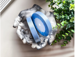 Лента атласная 1.2 см., рулон (23м.), ГОЛУБОЙ