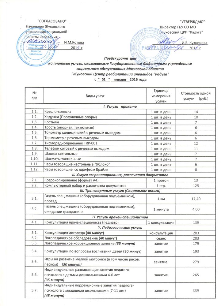 Стоимость Платных Услуг В Поликлинике