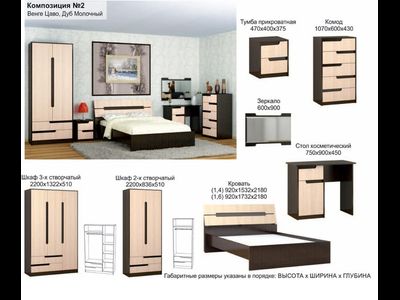 Кровать осн. ДСП 1,4 Гавана (ТЭКС)