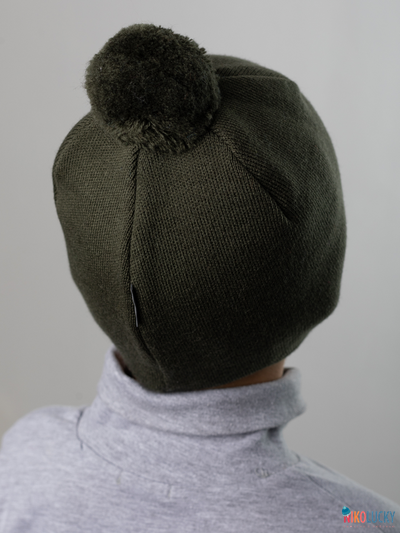 Шапка 24201-02 х/б подклад, темный хаки 54-56