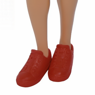 Кирпично-красные кроссовки. (1844)