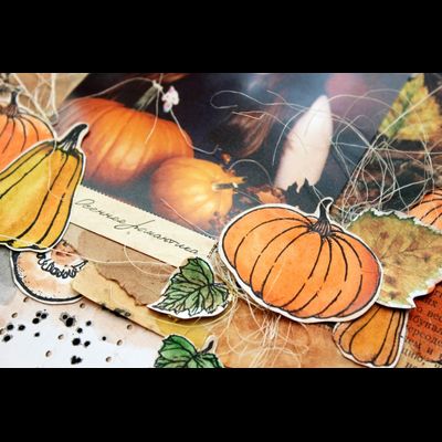 ФП штамп &quot;Листики и завитки&quot;