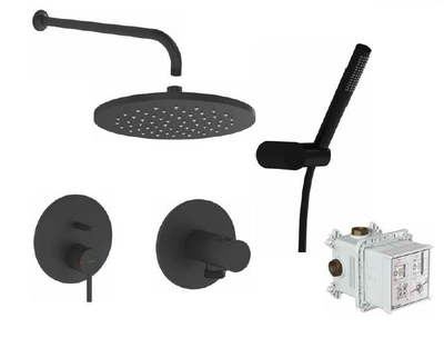 Набор встроенной душевой системы Vitra Origin, хром, A49266EXP