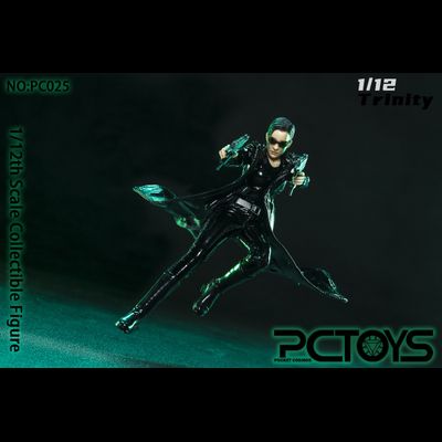 Тринити (Керри-Энн Мосс, "Матрица") - КОЛЛЕКЦИОННАЯ ФИГУРКА 1/12 Trinity (PC025) - PCTOYS